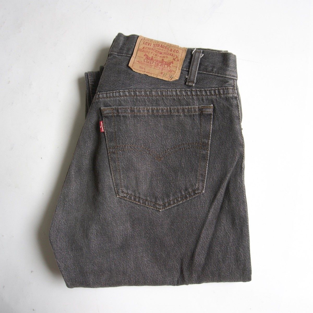 【先染め】 LEVI'S 【80s/501 ブラックデニム デニムパンツ】32×34 リーバイス アメリカ製 80年代 wsm 26060540 14,726円