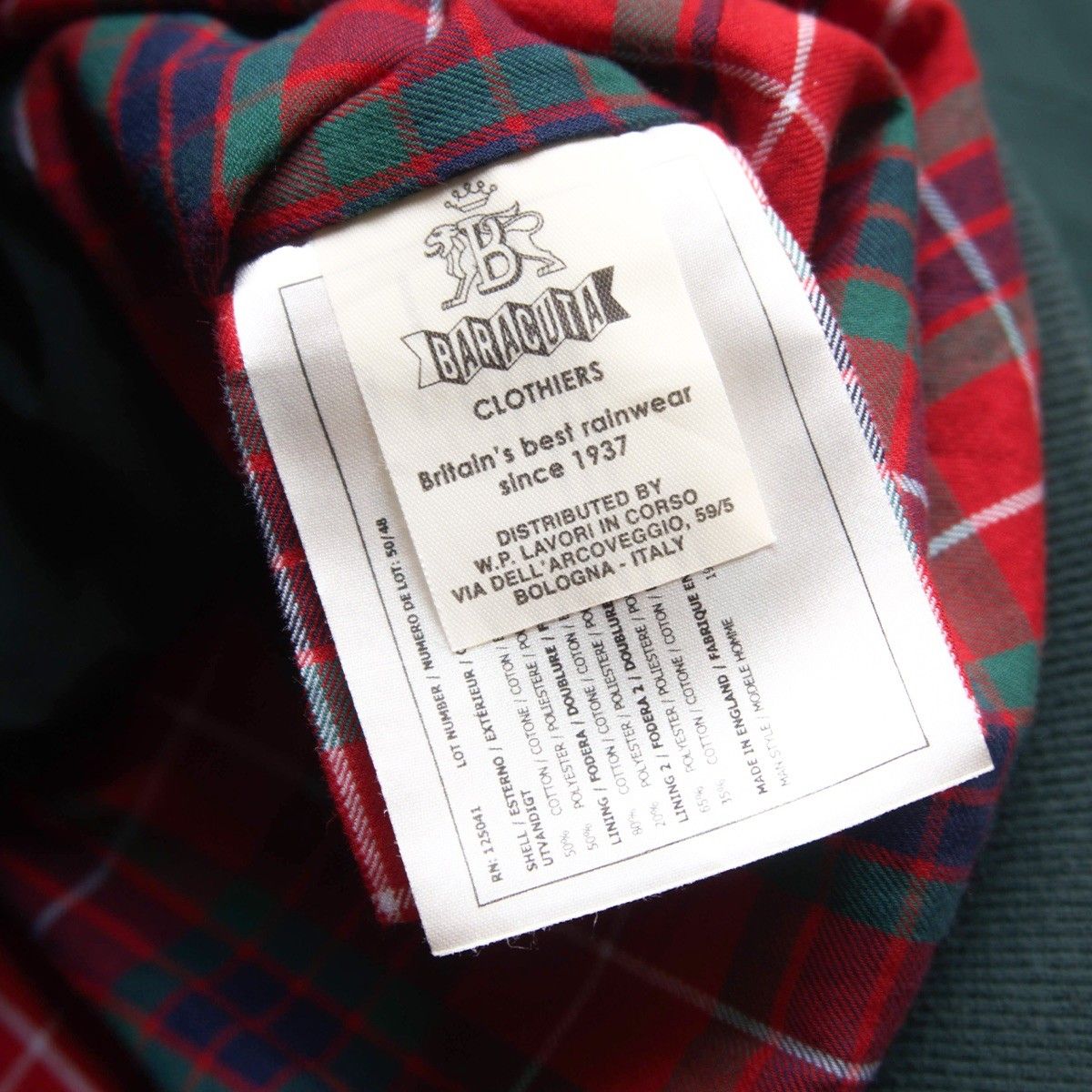 美品】 BARACUTA 【G9 スウィングトップ ハリントンジャケット】40 