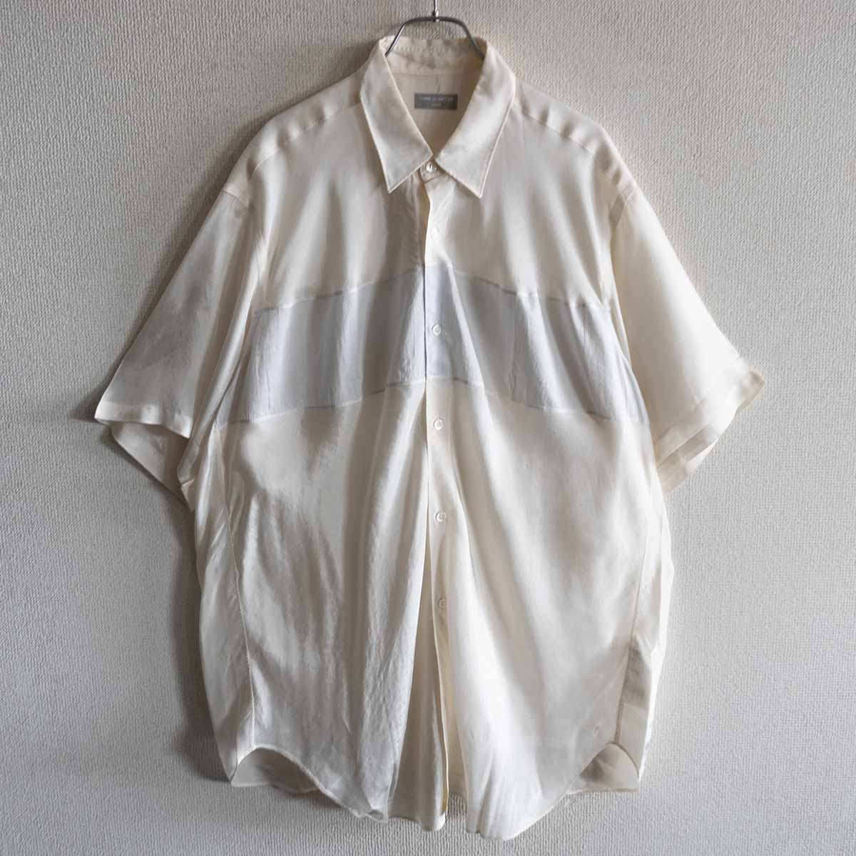 【AD1995/アーカイブ】COMME des GARCONS HOMME【90S オーバーサイズ レーヨン シャツ】 コムデギャルソン オム 26060578