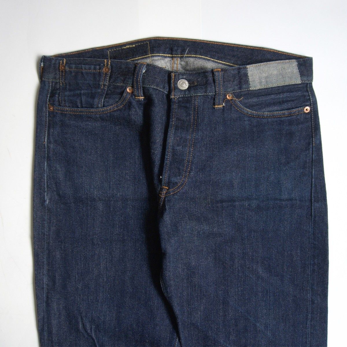 濃紺/加工モデル】 LEVI'S 【83501 80s 501 赤耳 デニムパンツ 】34×36