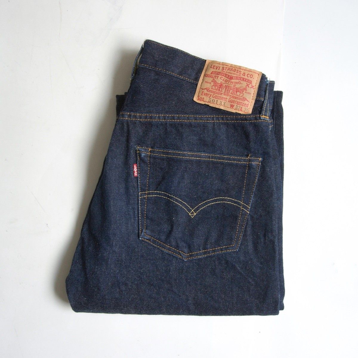 美品濃紺/バレンシア製】 LEVI'S 【 501XX ビッグE デニムパンツ 】32