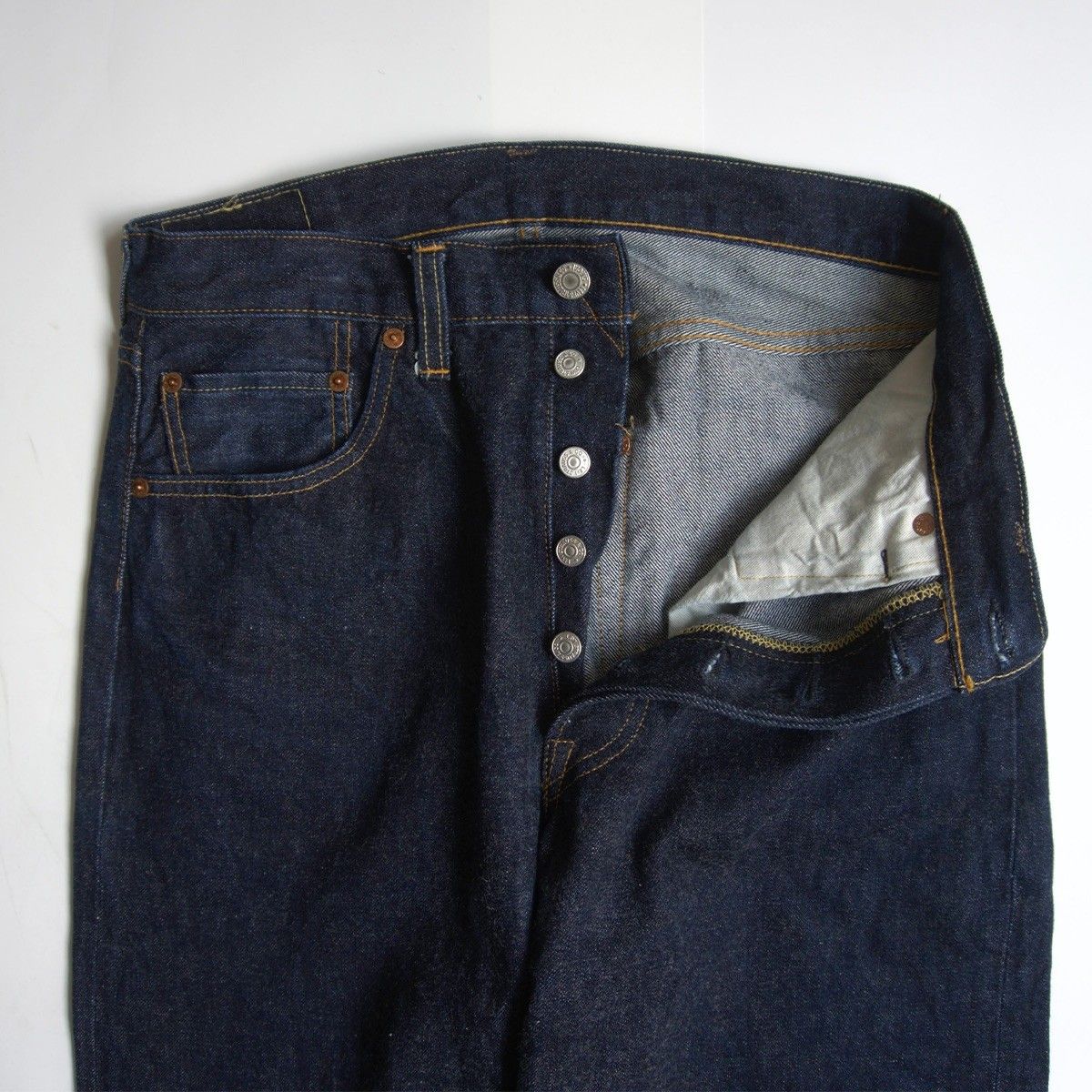 美品濃紺/バレンシア製】 LEVI'S 【 501XX ビッグE デニムパンツ 】32
