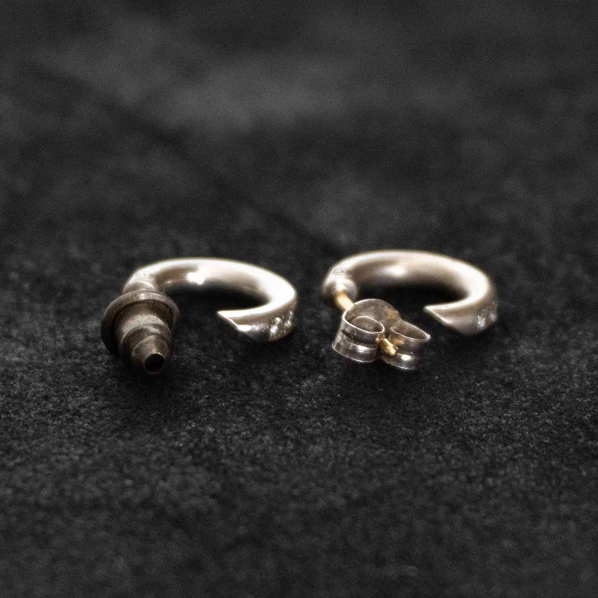 美品】CAREERING【×GOD SELECTION XXX #HF00X (SV,CZ)ピアス】キャリア