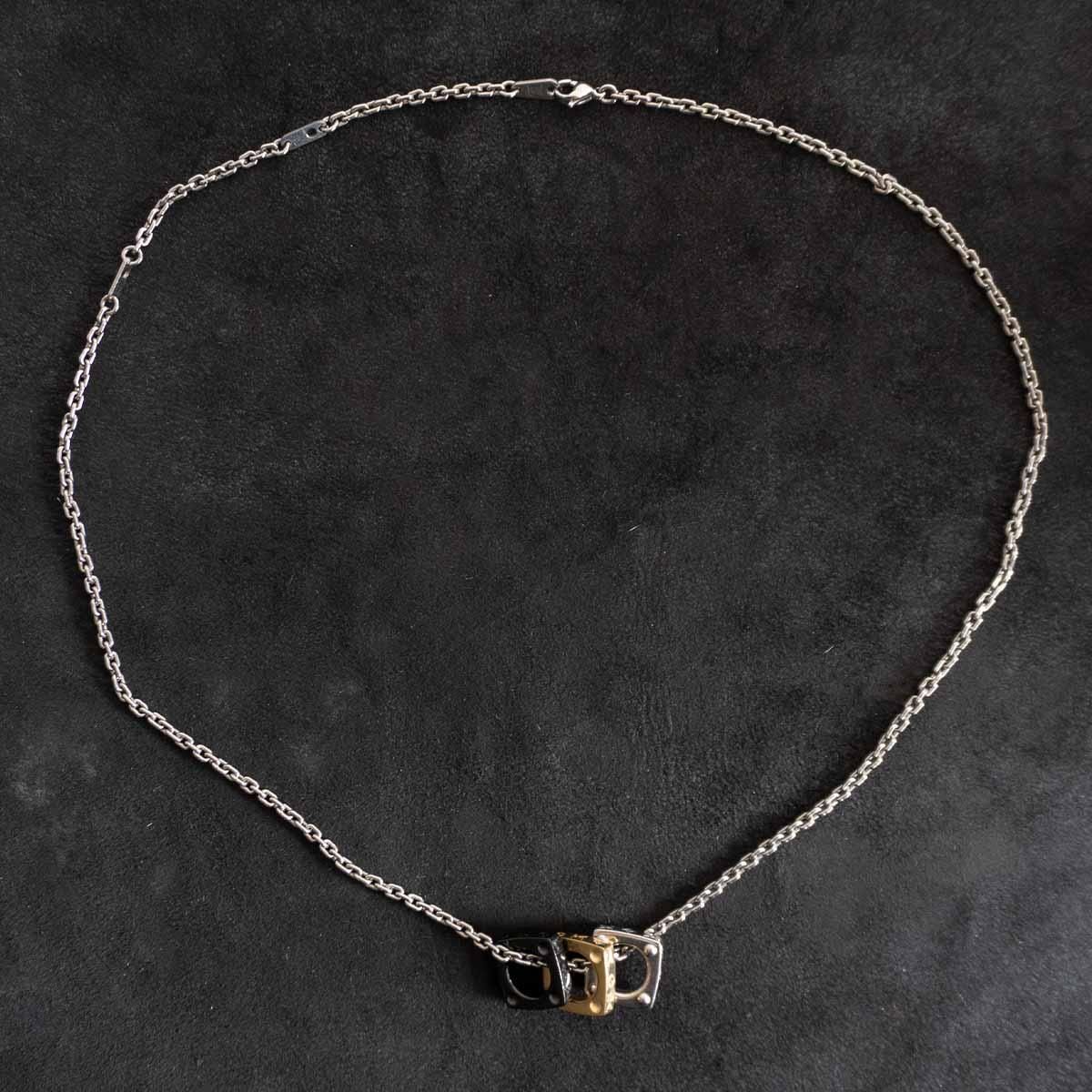 美品】LOUIS VUITTON【モノグラム ボールド ネックレス/M00675】ルイ 
