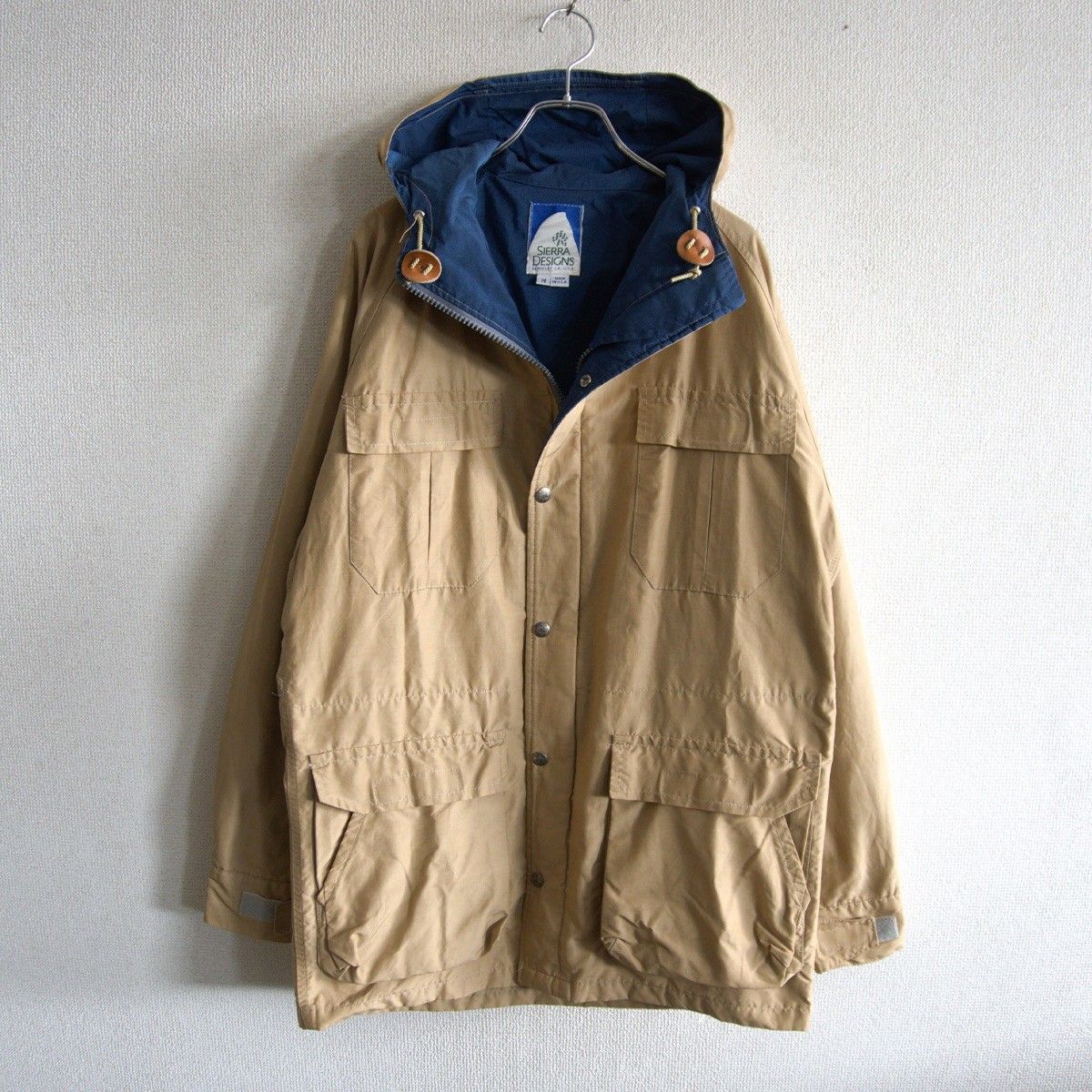 【定番】Sierra Designs 【USA製 60/40クロス マウンテンパーカー】M タン ジャケット シエラデザイン s2606029 定番】Sierra Designs 【USA製 60/40クロス マウンテンパーカー】M