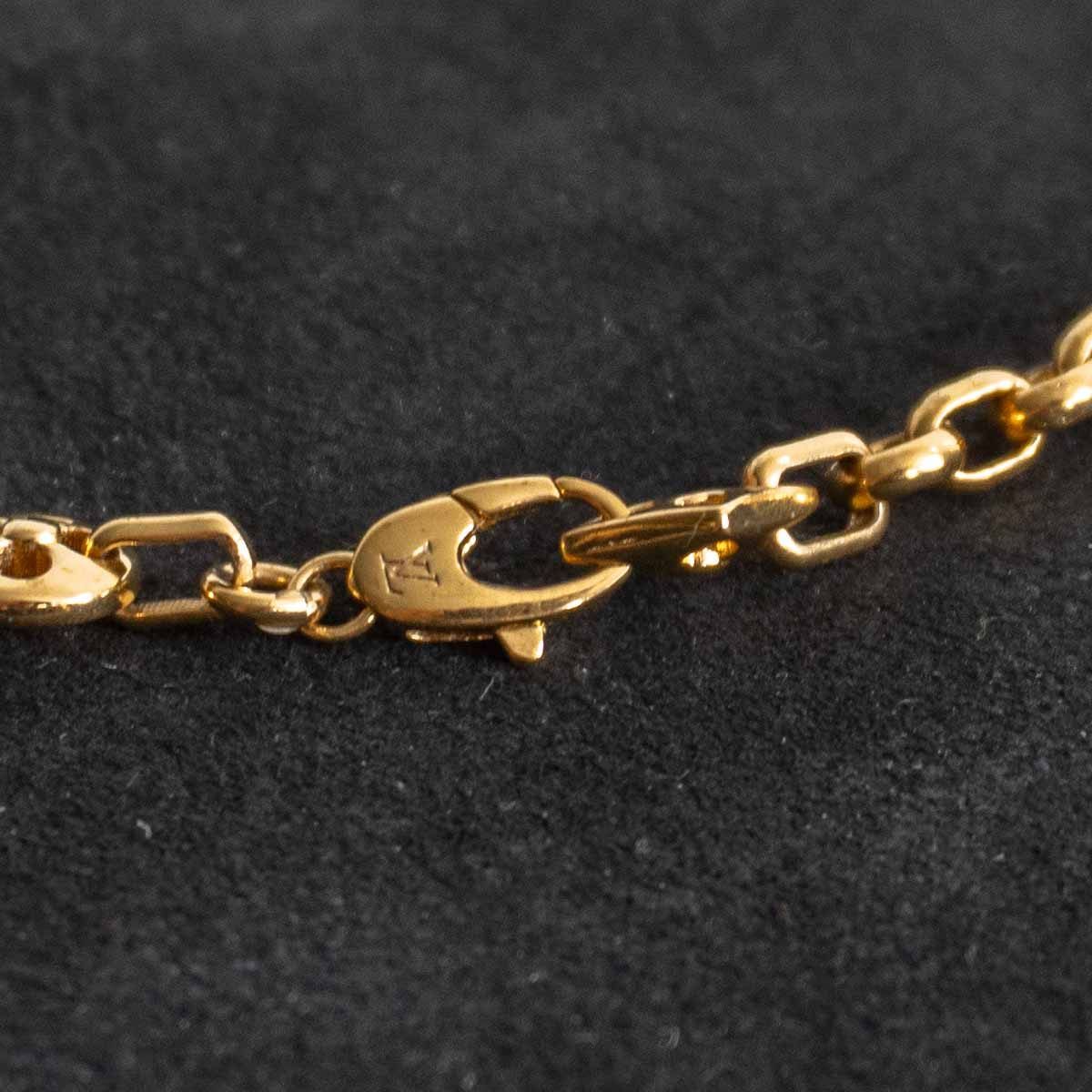 美品】LOUIS VUITTON【コリエクレイジーインロックネックレス/M00371