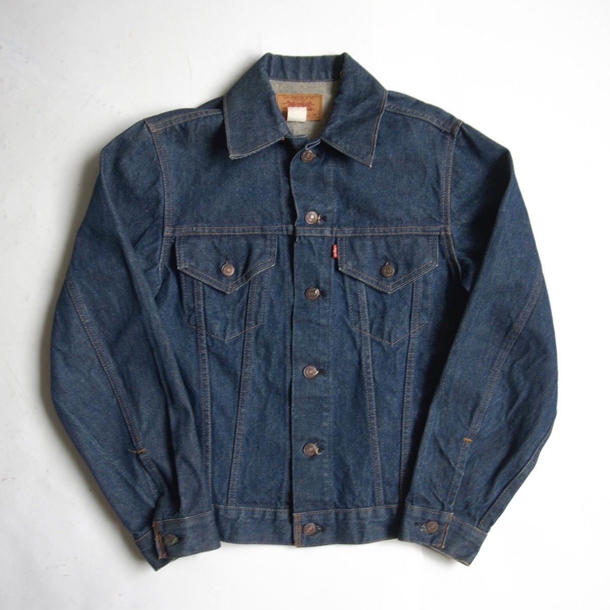 雰囲気抜群/濃紺】 LEVI'S 【70s 70505 4th デニムジャケット 】38 70