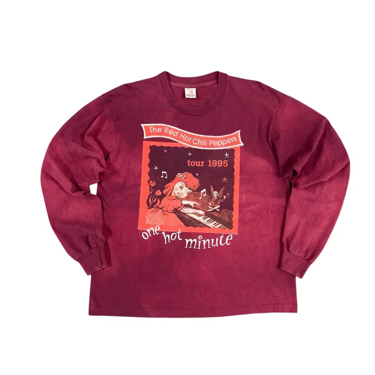 ヴィンテージ 90s レッドホットチリペッパーズ ONE HOT MINUTE ロングスリーブ RHCP