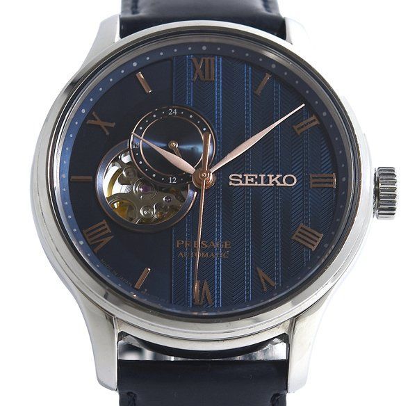 箱保付 美品 SEIKO セイコー PRESAGE プレザージュ Basic Line Japanese Garden SARY187 4R39-00W0 自動巻き メンズ
