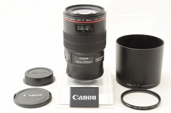 ☆極上美品☆ Canon キャノン EF 100mm F2.8 L MACRO IS USM ♯26061303
