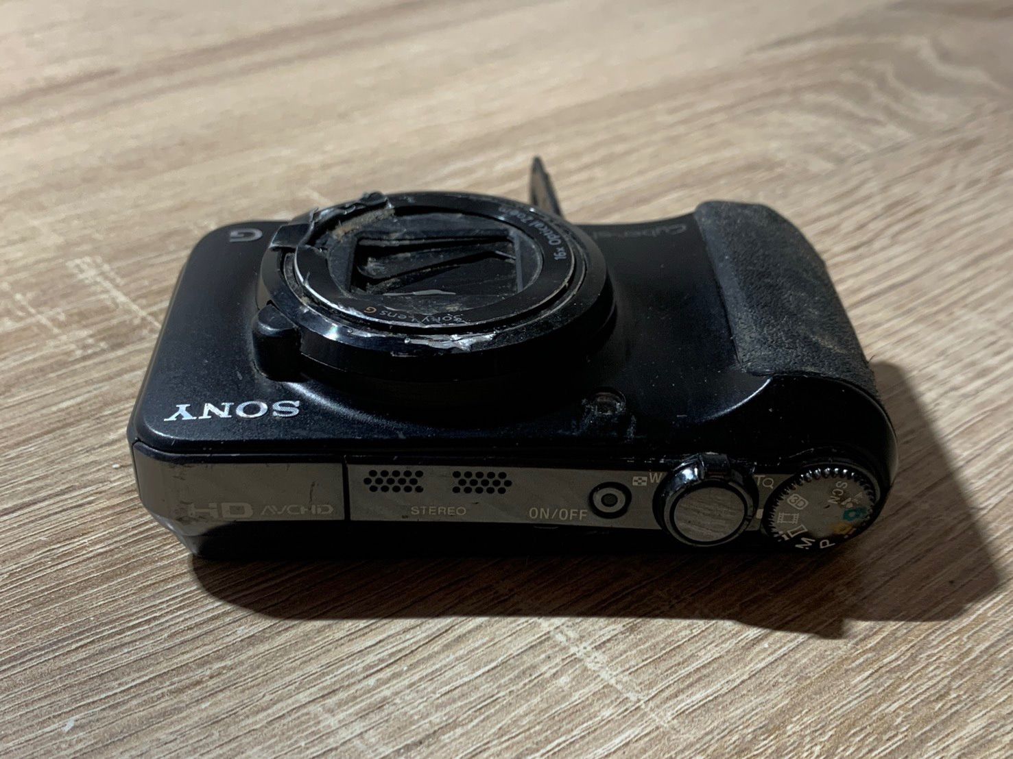 1629 Sony Cyber-Shot DSC-HX10V ブラック ジャンク品 デジカメ【ネ