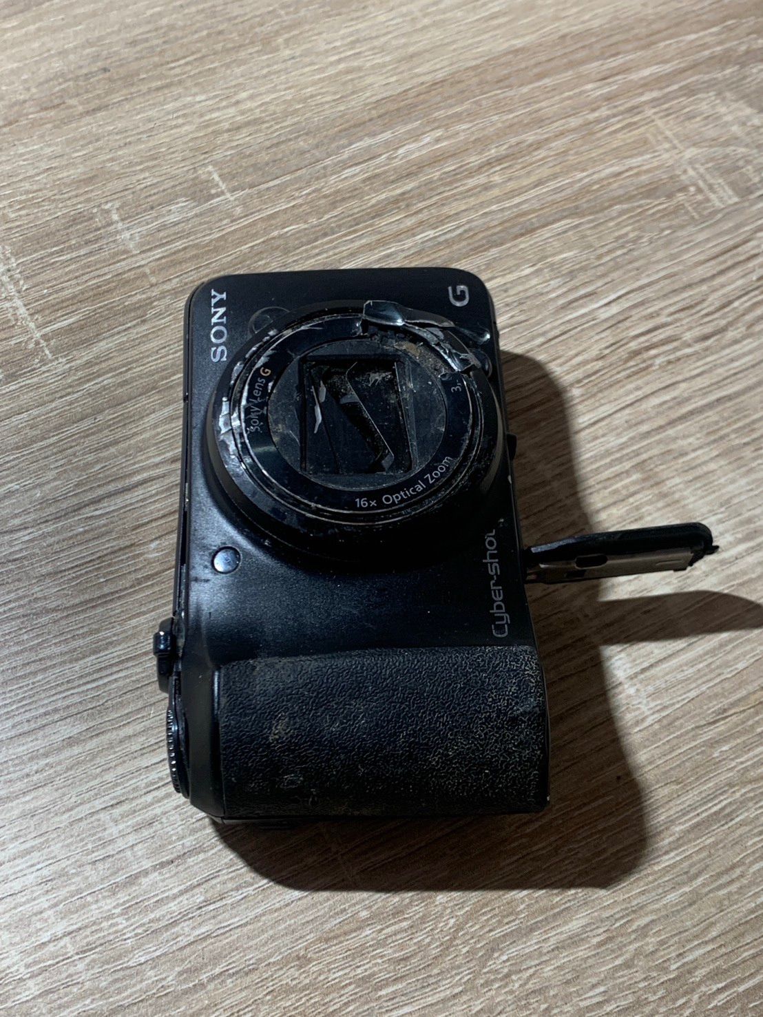 1629 Sony Cyber-Shot DSC-HX10V ブラック ジャンク品 デジカメ【ネ