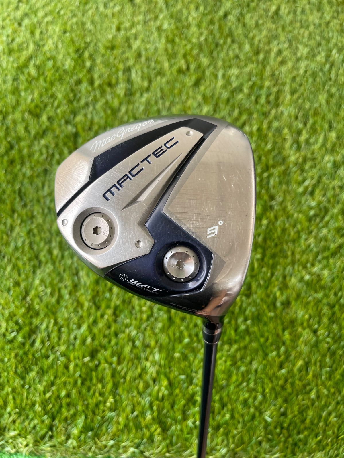 マグレガー ドライバー 9度 右 MacGregor MACTEC NV WFT カーボン