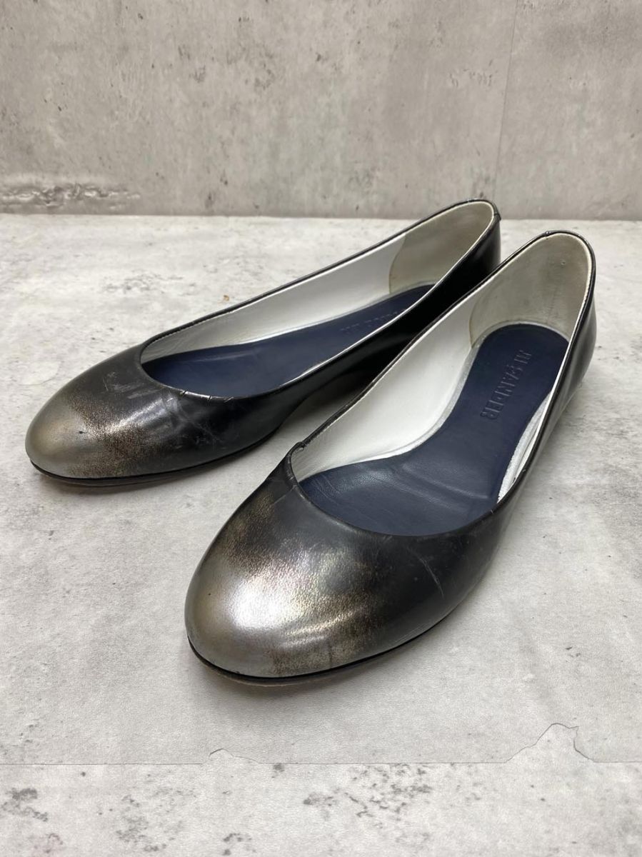 JIL SANDER ジルサンダー フラット シューズ size36 1/2(22.5cm相当)/黒 ■◆ レディース