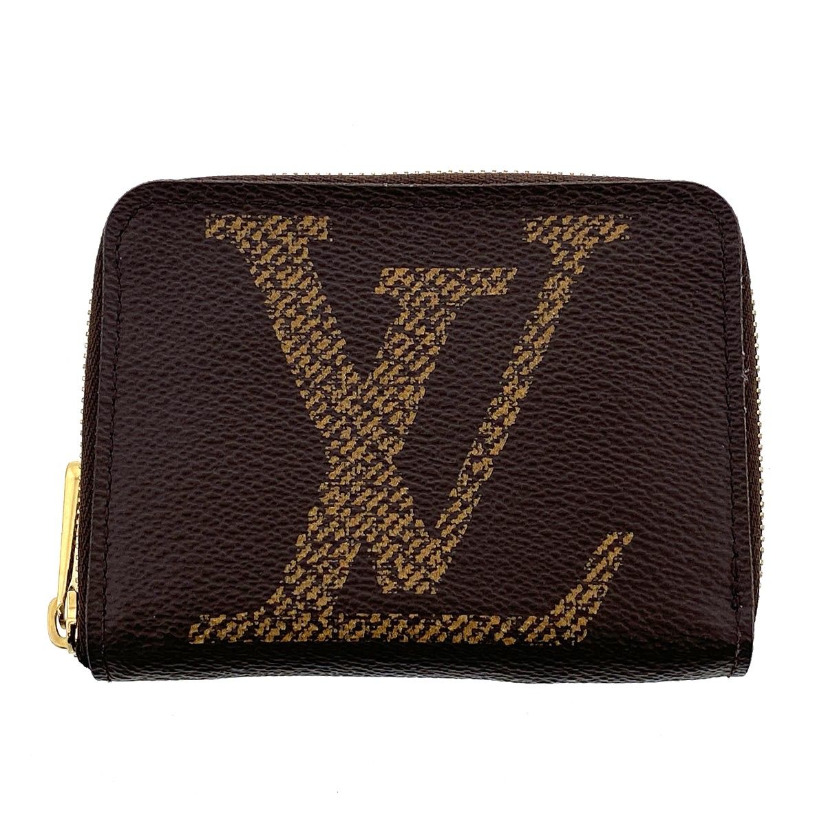 LOUIS VUITTON ルイ・ヴィトン ジッピー コインパース コインケース M69354 レディース モノグラム ブラウン 中古