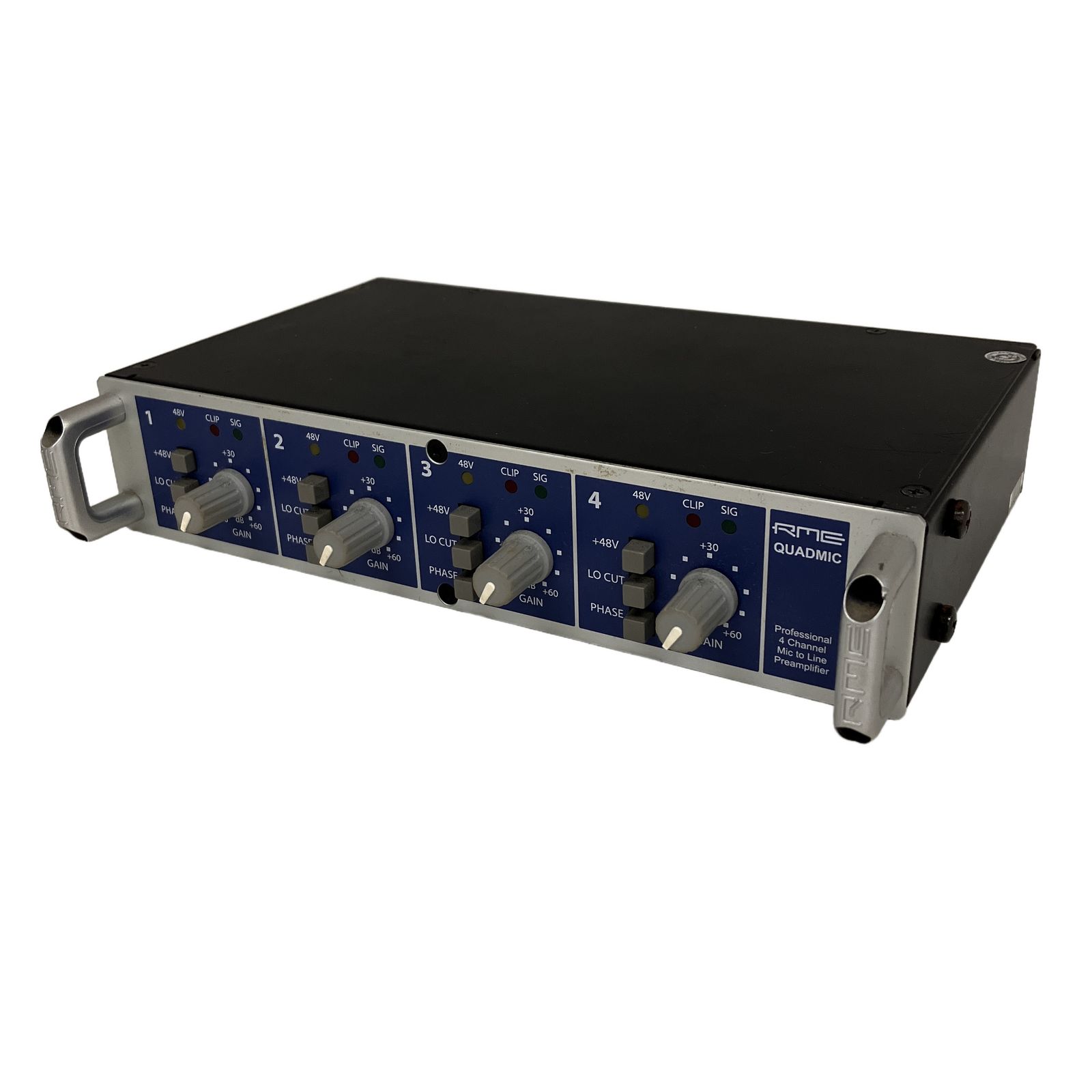 RME QUADMIC II 4チャンネル モバイルマイクプリアンプ 音響機材 中古