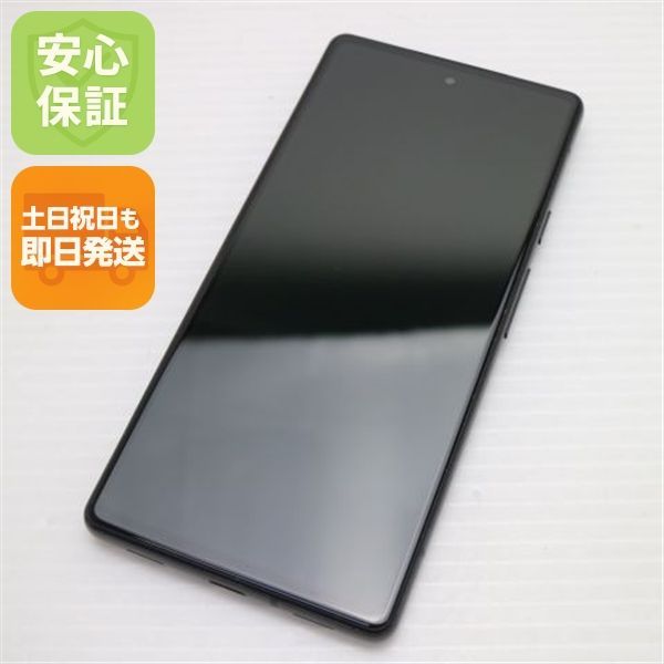 新品同様 SIMフリー Google Pixel 6a チャコール スマホ 白ロム 土日祝