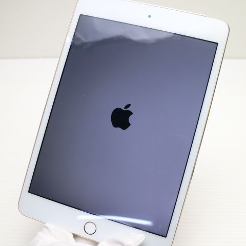 美品 SIMフリー iPad mini 4 Cellular セルラー 128GB ゴールド 即日