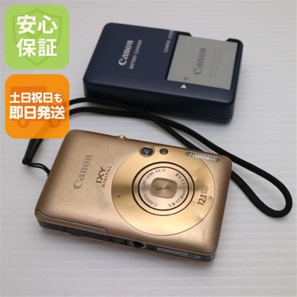 良品中古 IXY DIGITAL 210 IS ゴールド 即日発送 Canon デジカメ デジタルカメラ 本体 土日祝発送OK 05000