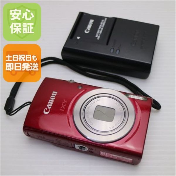 Canon IXY 180 コンパクトデジタルカメラ(レッド) 箱・付属品全完備 カメラ Canon IXY 180 レッド 本体と付属品