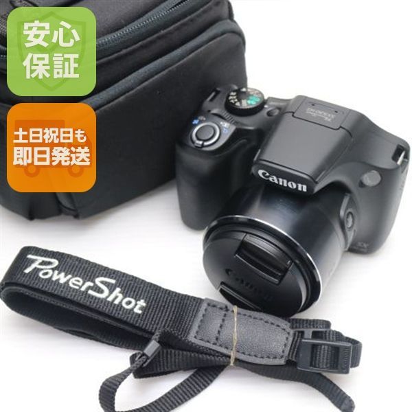 超美品 PowerShot SX530 HS ブラック 即日発送 コンデジ Canon 本体 土日祝発送OK 05000