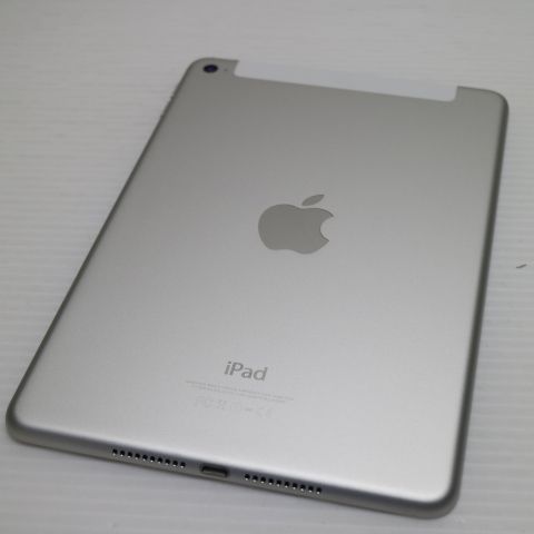 超美品 SIMフリー iPad mini 4 Cellular セルラー 128GB シルバー 即日