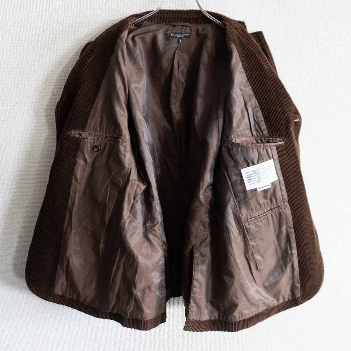 美品】Engineered Garments【ANDOVER JACKET】S ブラウン コーデュロイ 