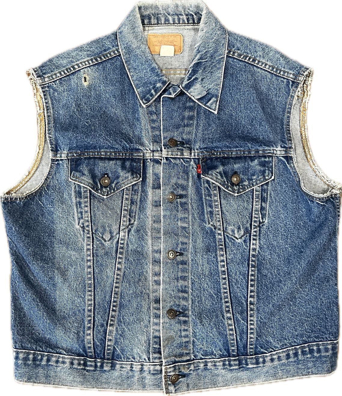 70s Levi's 70505-0217 カットオフデニムベスト USA製 Size 48 - メルカリ