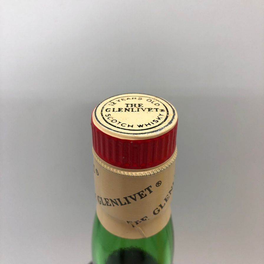 The Glenlivet 12年　グレンリベット12年　赤アザミ　旧ボトル グレンリベット 12年 ピュアモルト 旧ボトル 赤アザミ 750ml【J0