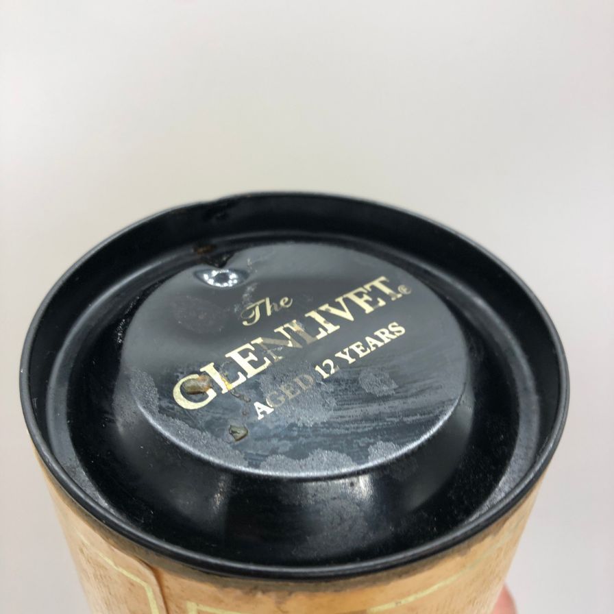 グレンリベット 12年 ピュアモルト 旧ボトル 赤アザミ 750ml【J0