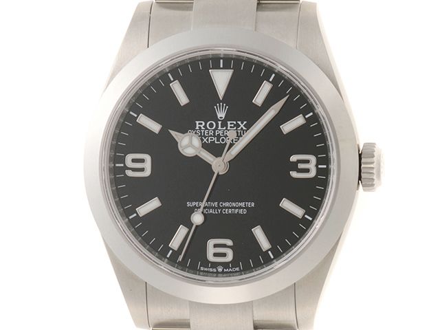 ROLEX ロレックス エクスプローラー40 224270 腕時計 ステンレススチール ブラック文字盤 自動巻き メンズ【中古】472