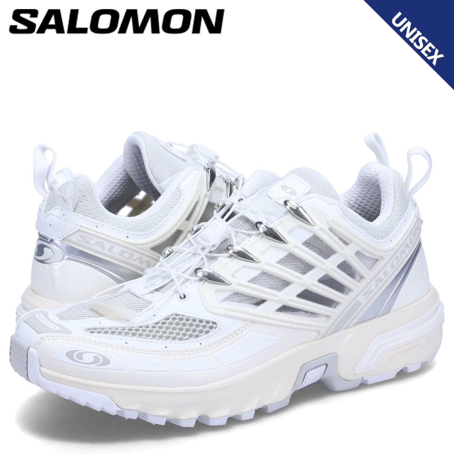 サロモン SALOMON スニーカー エーシーエス プロ メンズ レディース ACS PRO L47179900、ホワイト/BM