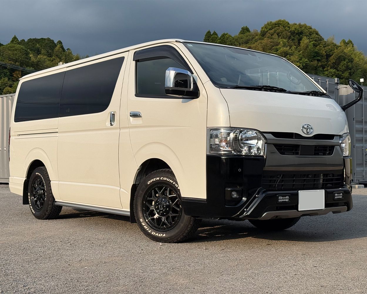 【新品4本】 ハイエース200系 レジアスエース｜16インチ タイヤホイール TOYO OPENCOUTRY トーヨー オープンカントリー AT3 215/65R16 LEXXEL InFerno