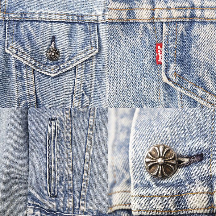 CHROME HEARTS クロムハーツ デニムジャケット サイズ 34R メンズ