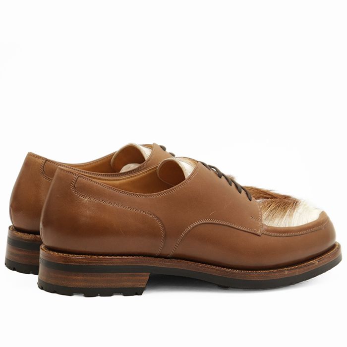 極美品】F.LLI Giacometti フラテッリジャコメッティ ダービーシューズ