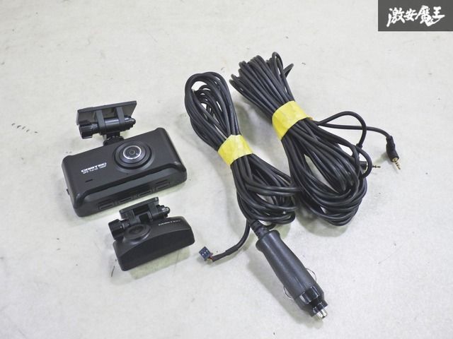 【実働品/保証付】COMTEC コムテック ドライブレコーダー ドラレコ ZDR-025 前後2カメラ フルHD200万画素 GPS搭載 即納 棚6-3-A