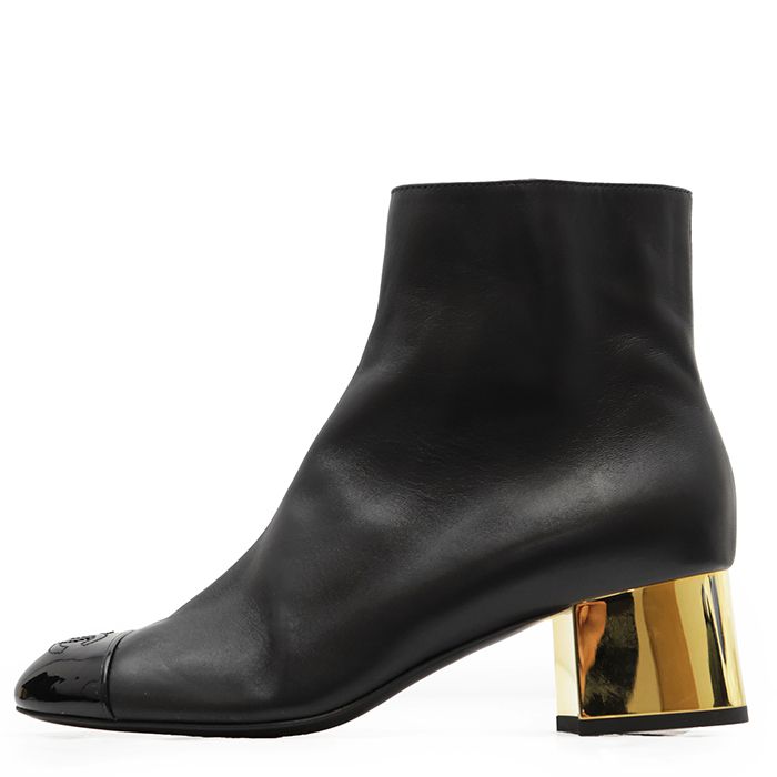 未使用】CHANEL シャネル ロングブーツ サイズ 36 1/2 レディース 