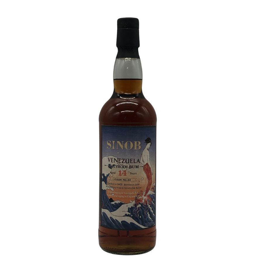 希少！　SINOB ベネズエラ 14年ラム 700ml 59.5% シノビ ベネズエラ ラム 14年 2005-2019 トロピカル 【L0】 - メルカリ