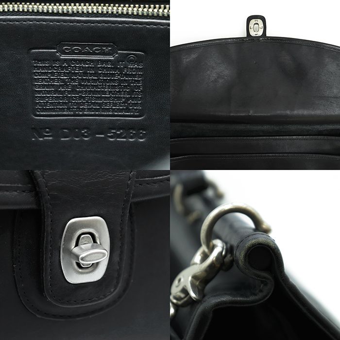 COACH オールドコーチ ヴィンテージ ショルダーバッグ メンズ 5266