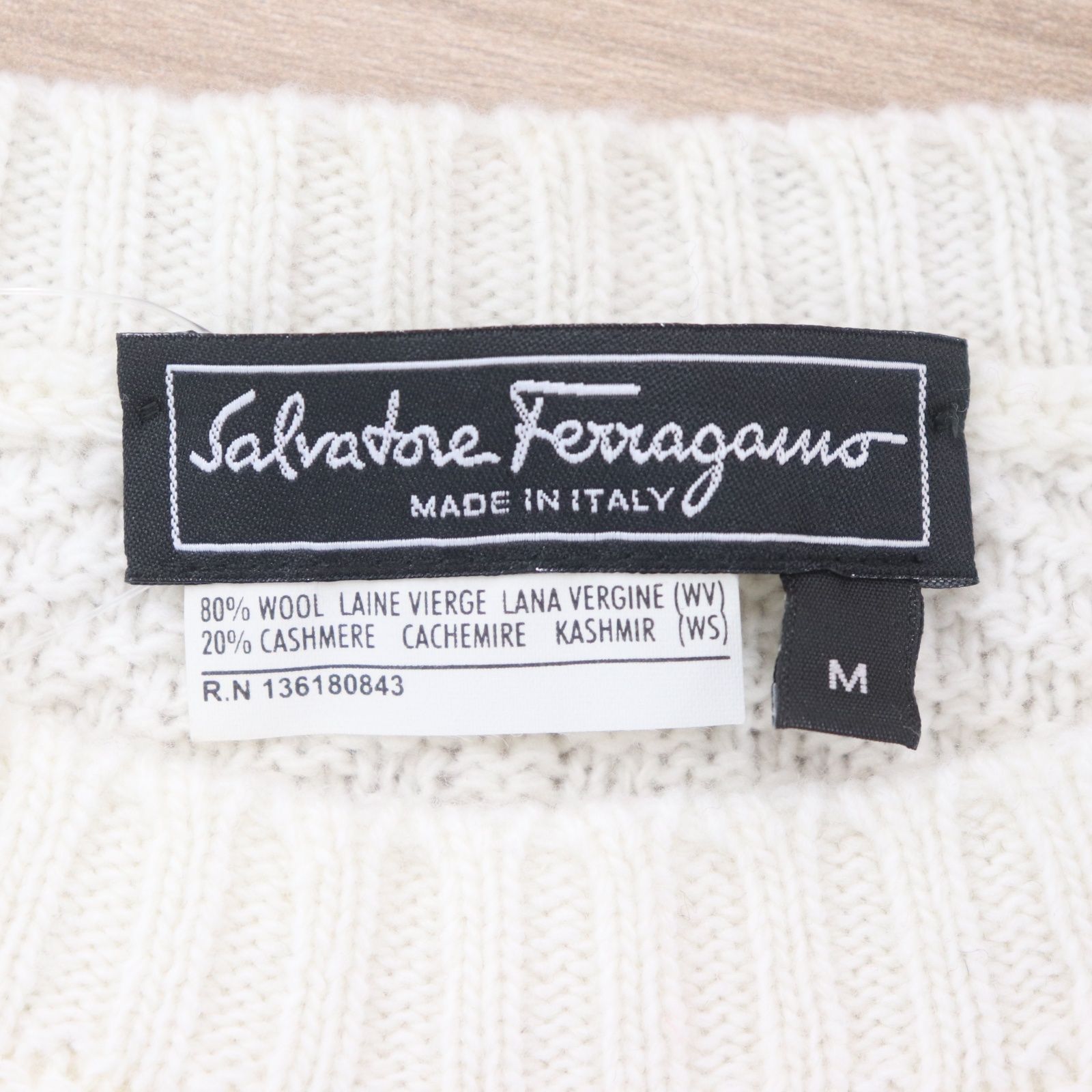 ITS7SXCAA0MG 美品 Salvatore Ferragamo サルヴァトーレフェラガモ