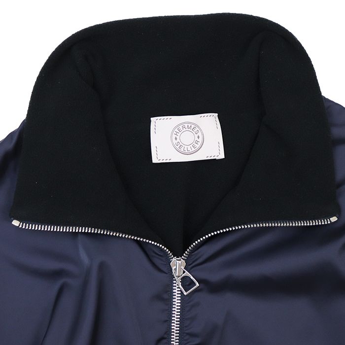 極美品】HERMES エルメス ブルゾン サイズ M メンズ ストレッチ