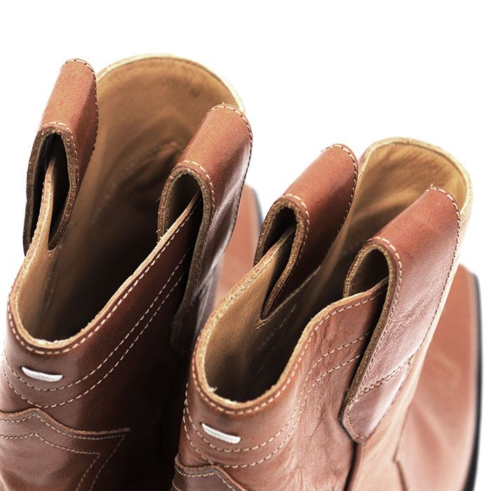 Maison margiela マルタン マルジェラ ミドル ブーツ 本革 36 Maison Martin Margiela メゾンマルタンマルジェラ ブーツ ウエスタン