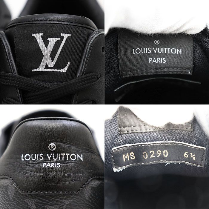 LOUIS VUITTON ルイ・ヴィトン スニーカー レザー x PVC サイズ 6h