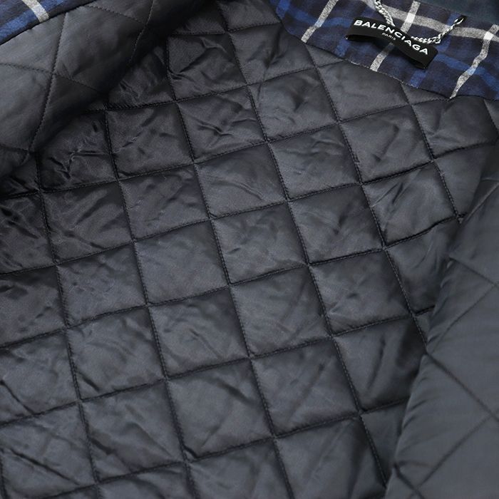 BALENCIAGA バレンシアガ キルティングシャツジャケット サイズ 46