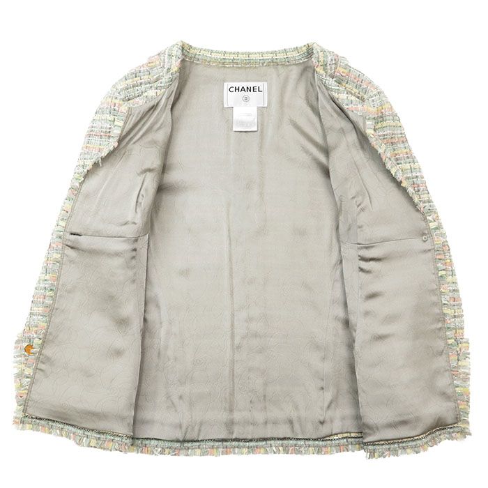 CHANEL シャネル ジャケット ツイード サイズ 44 レディース 05P 