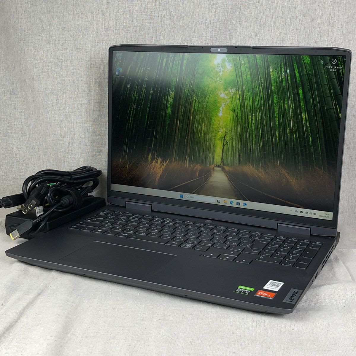 ◆ジャンク品◆ゲーミングPC Lenovo レノボ LOQ 16APH8【Ryzen 5 7640HS・RTX3050・16GB・SSD512GB】/gb-junk-261069(039596)