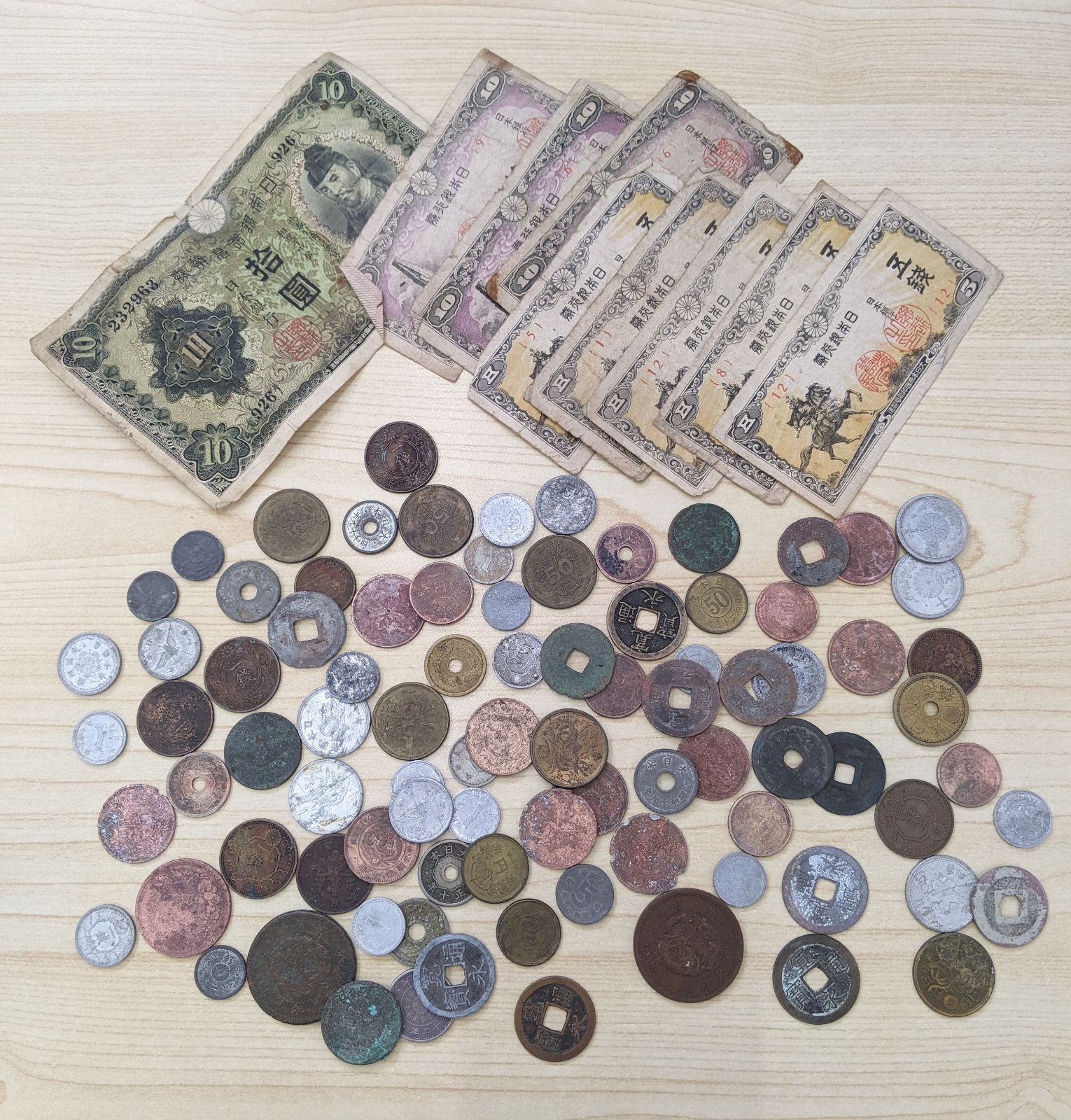 C【長期保管品・ジャンク品】日本古銭 古銭 寛永通宝 穴銭 銭貨 銅銭