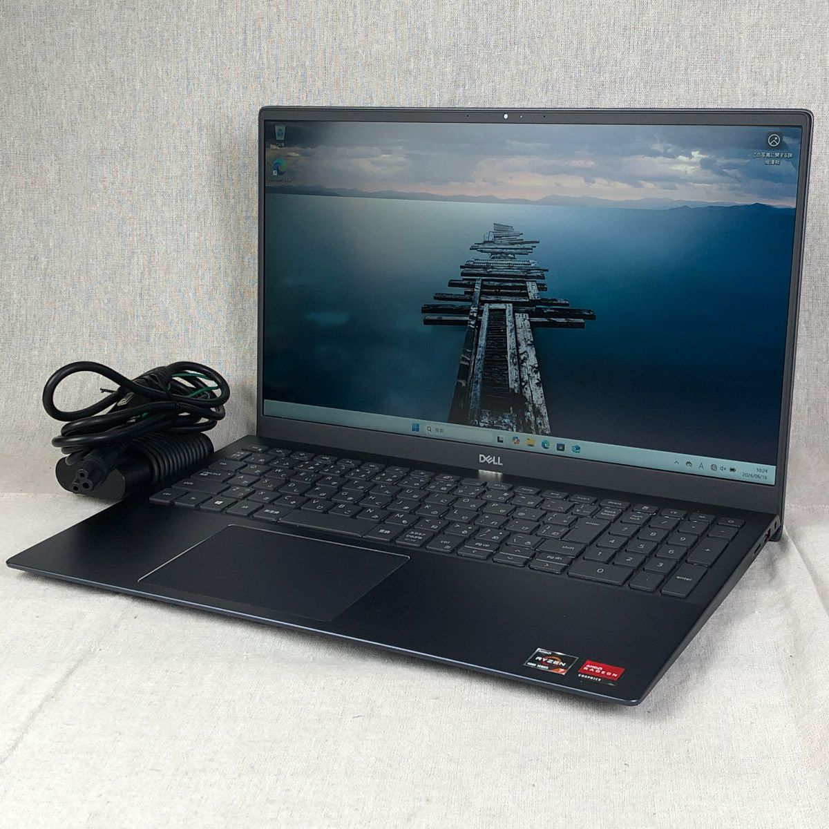◆ジャンク品◆ノートPC パソコン DELL デル Inspiron 5505【Ryzen 7 4700U・メモリ8GB・SSD512GB】★タッチパッド異常 他 /wb-junk-261076(039702)