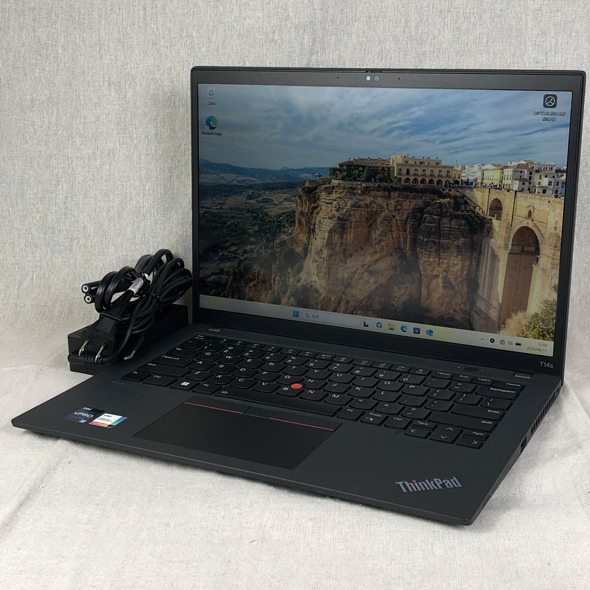 ◆ジャンク品◆ノートPC パソコン Lenovo レノボ ThinkPad T14s Gen 3【i7-1270P・メモリ32GB・SSD256GB】★キーボード不良 他/wb-junk-261222（499529）