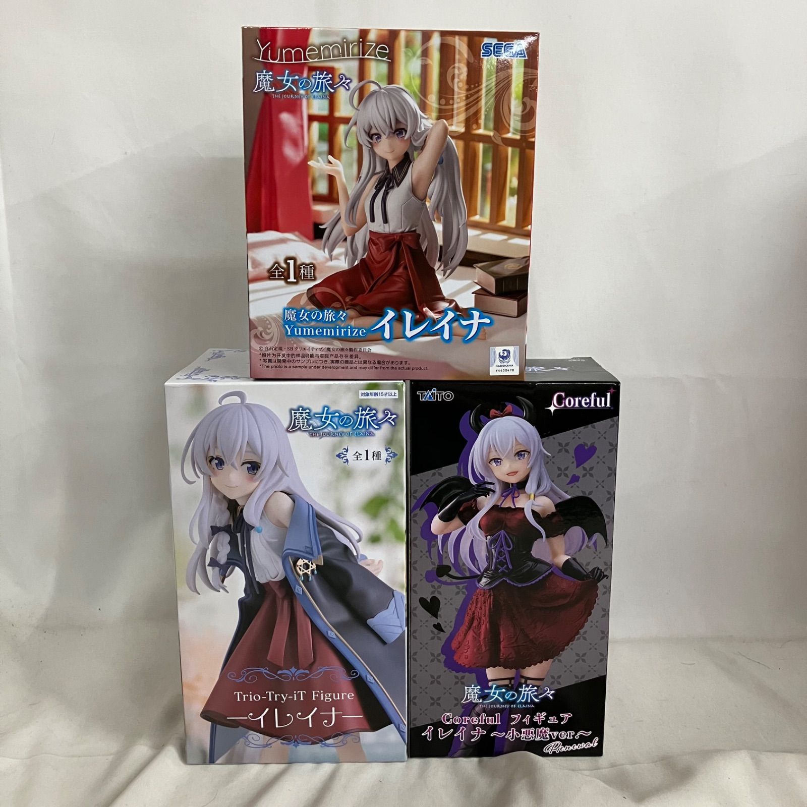 未開封 魔女の旅々 Trio-Try-iT 他 イレイナ フィギュア 6個セット 